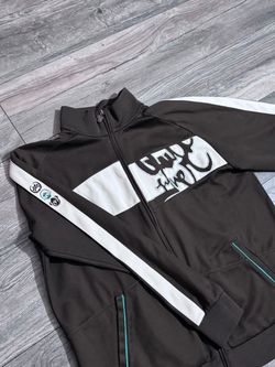 Vintage Brown quicksilver zip up