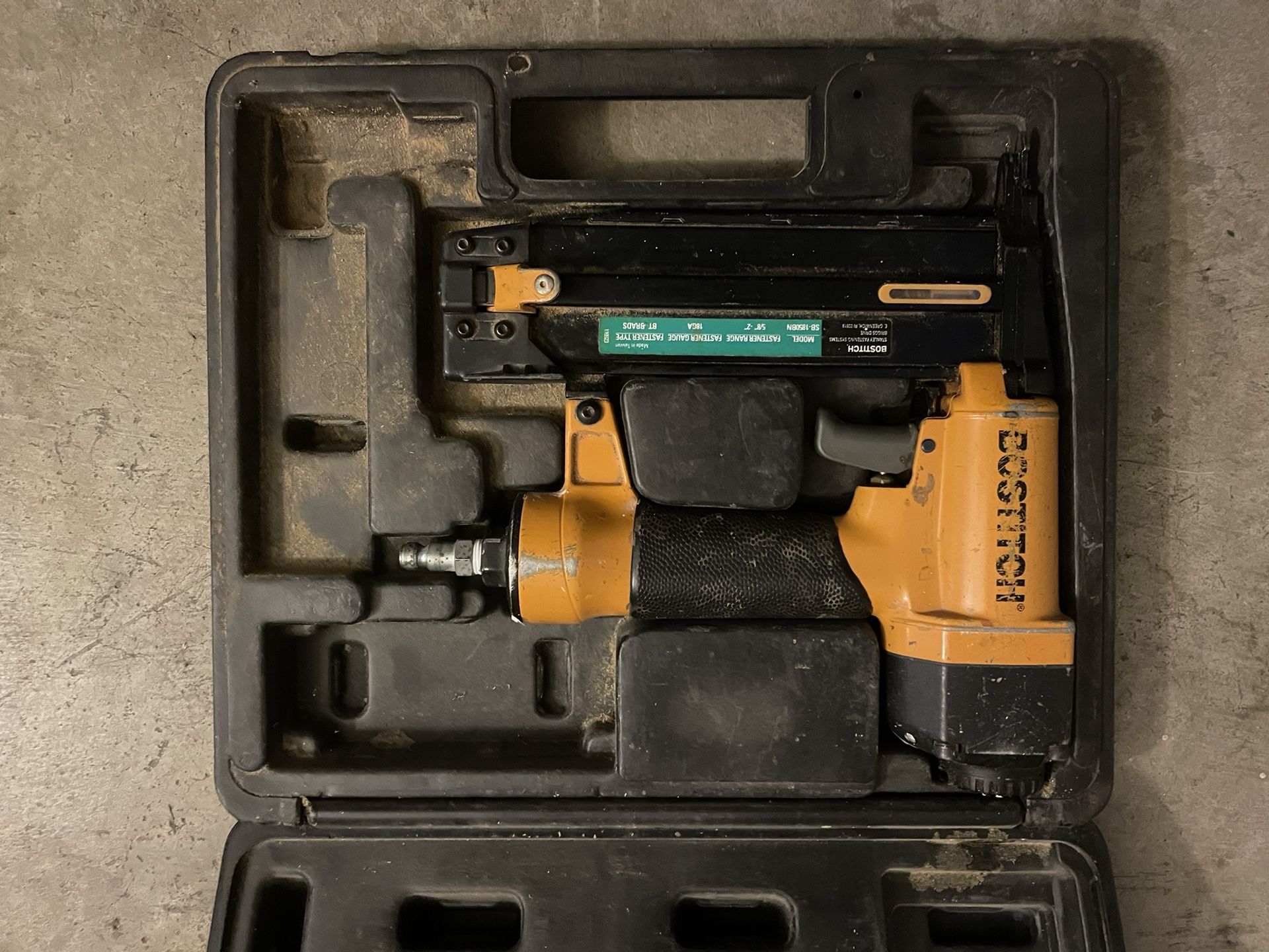 BOSTITCH Brad Nailer 18Ga