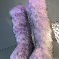 LavenderColored Boots Sizes 9 And 11