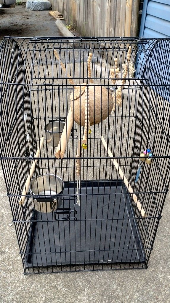 Bird Cage heavy Duty In New Condition 🐦🐦🐦