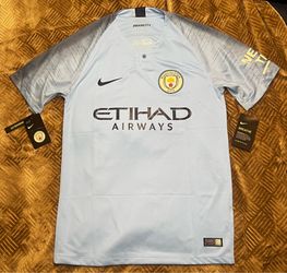 Size Small - Nike Manchester City 18/19 Home Jersey Shirt  Dri-Fit 894431-489