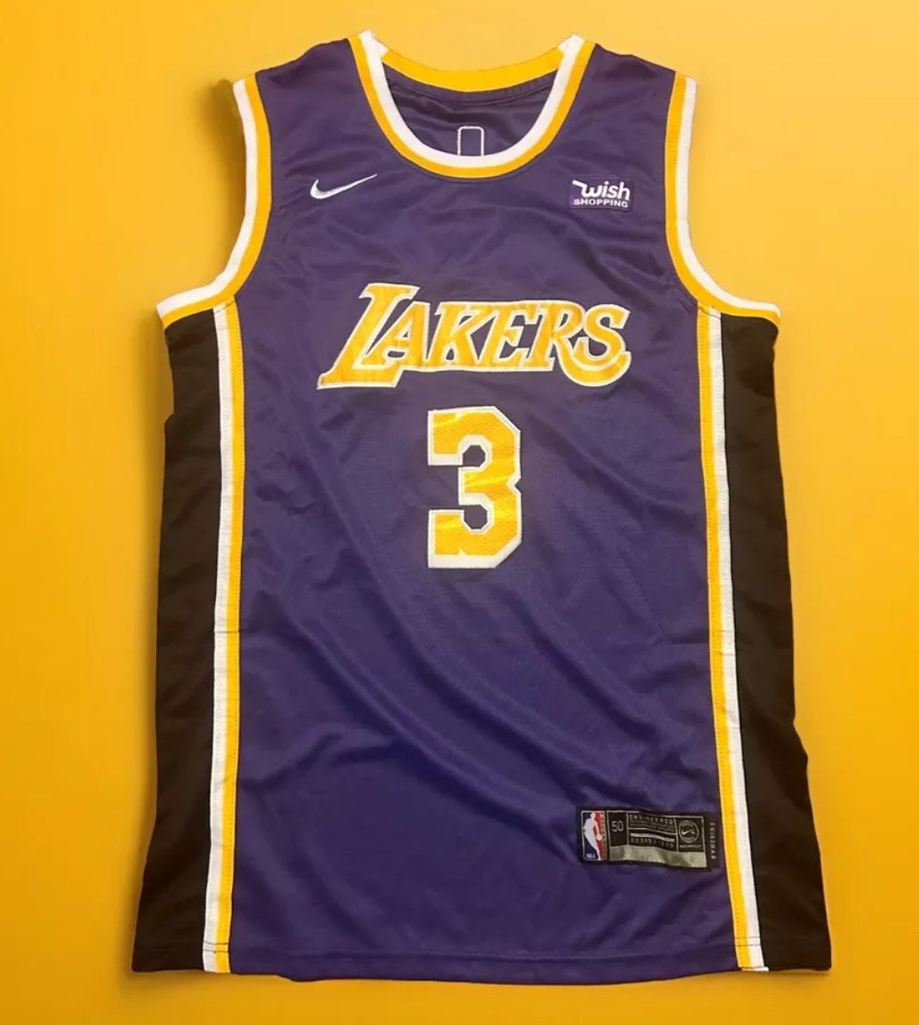 Lakers Anthony Davis Nike Swingman Small 44/ Large 50 Jersey