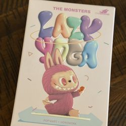 POP MART LABUBU LAZY YOGA FIGURE 
