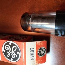 GE 5V6GT Audio Electronic Vintage Radio TV Valve HAM Vacuum NOS Tubes