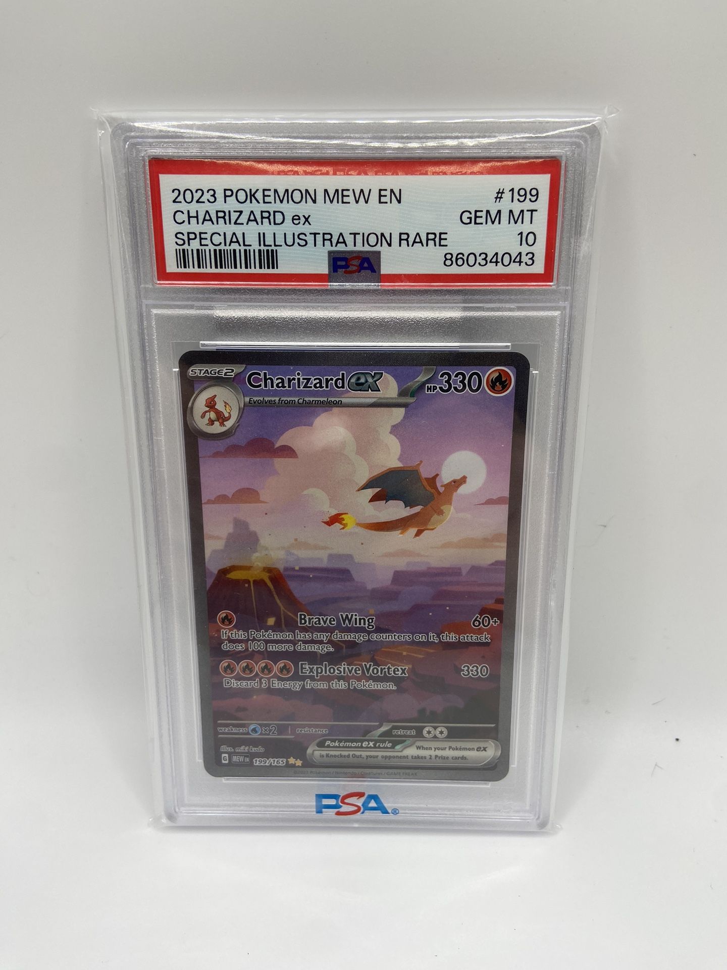 Charizard 199/165 PSA 10