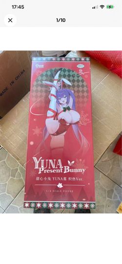 USA AniMester Shiny Sweetheart Present Bunny Yuna Chan Blazing Ver 1/4 Figure
