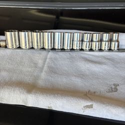 1/2”Dr Metric Socket Set