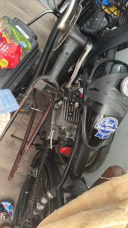 85 cc motorized bicycle