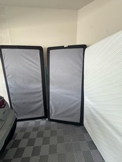 King mattress with box springs