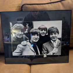 The Beatles Glass Picture Frame 