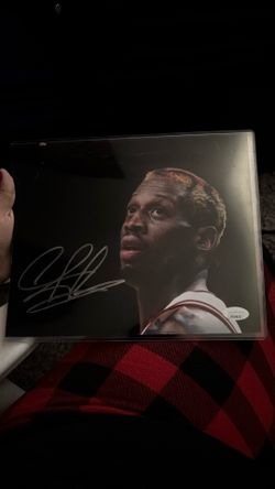 Dennis Rodman Signed Photo