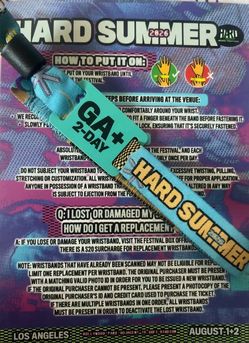 HARD SUMMER 2 DAY GA+