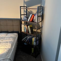 Modern Dark Brown Bookshelf