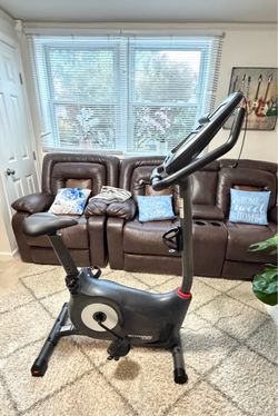 Schwinn 130 Upright Exercise Bike LIKENEW
