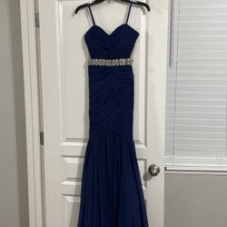 Navy Blue Prom/Wedding/Formal Dress