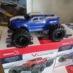 Redcat Volcano 16 RC Monster Truck brand new including remote battery and the charger