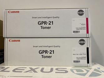 Canon (GPR-21) Image Runner C4080/C4580 Magenta, Yellow, Black And Cyan Toner