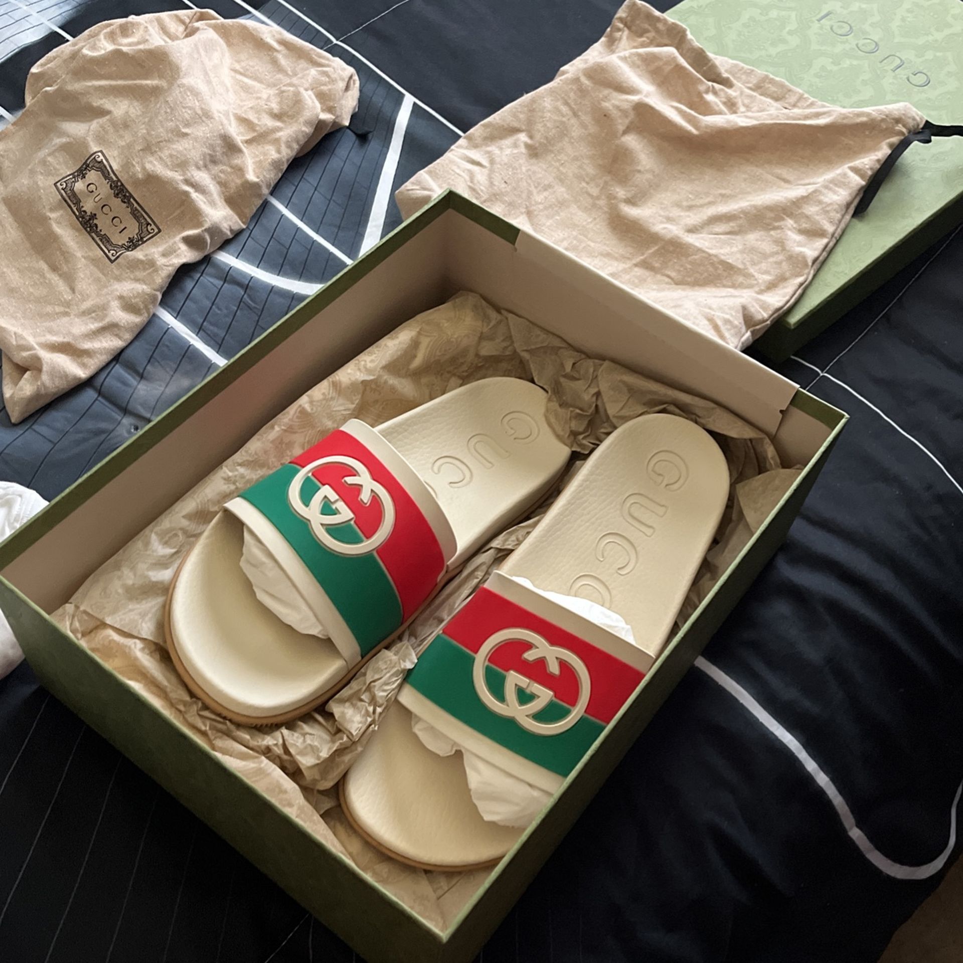 Gucci Slides Gong For 300$ Size13