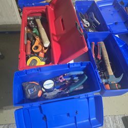 Tool Boxes with used tools $25 per box