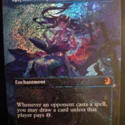 Rhystic Study Anime Foil