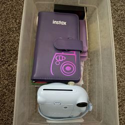 Polaroid Camera And Accessories