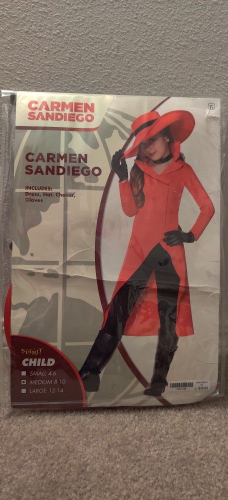 Carmen Sandiego Costume