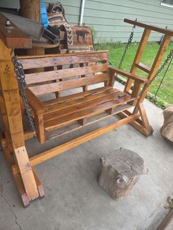 Pallet swing bench $500  OBO
