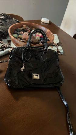 Dooney and Bourke real patent leather Crossbody