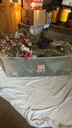 Huge Box of Floral Arrangements