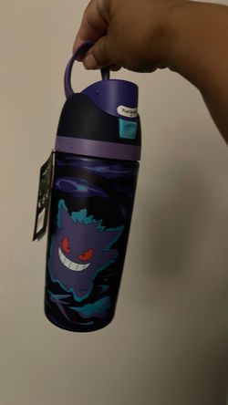 Pokémon Gengar Water Bottle with Push Button Lid