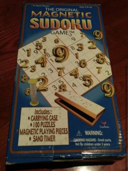 The Original Magnetic Sudoku Game