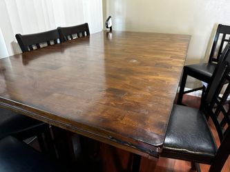 Real Wood Modern Tall Table