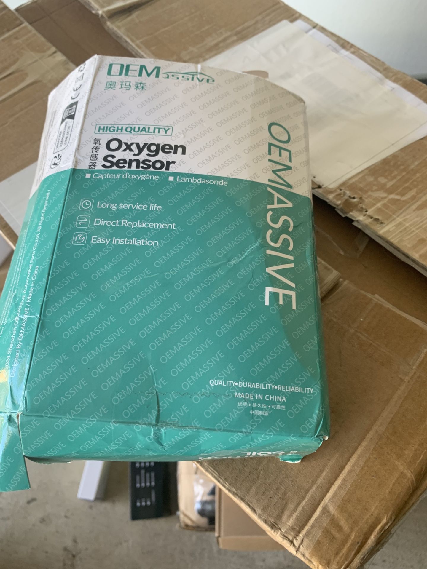 Oxygen sensors inbox brand new