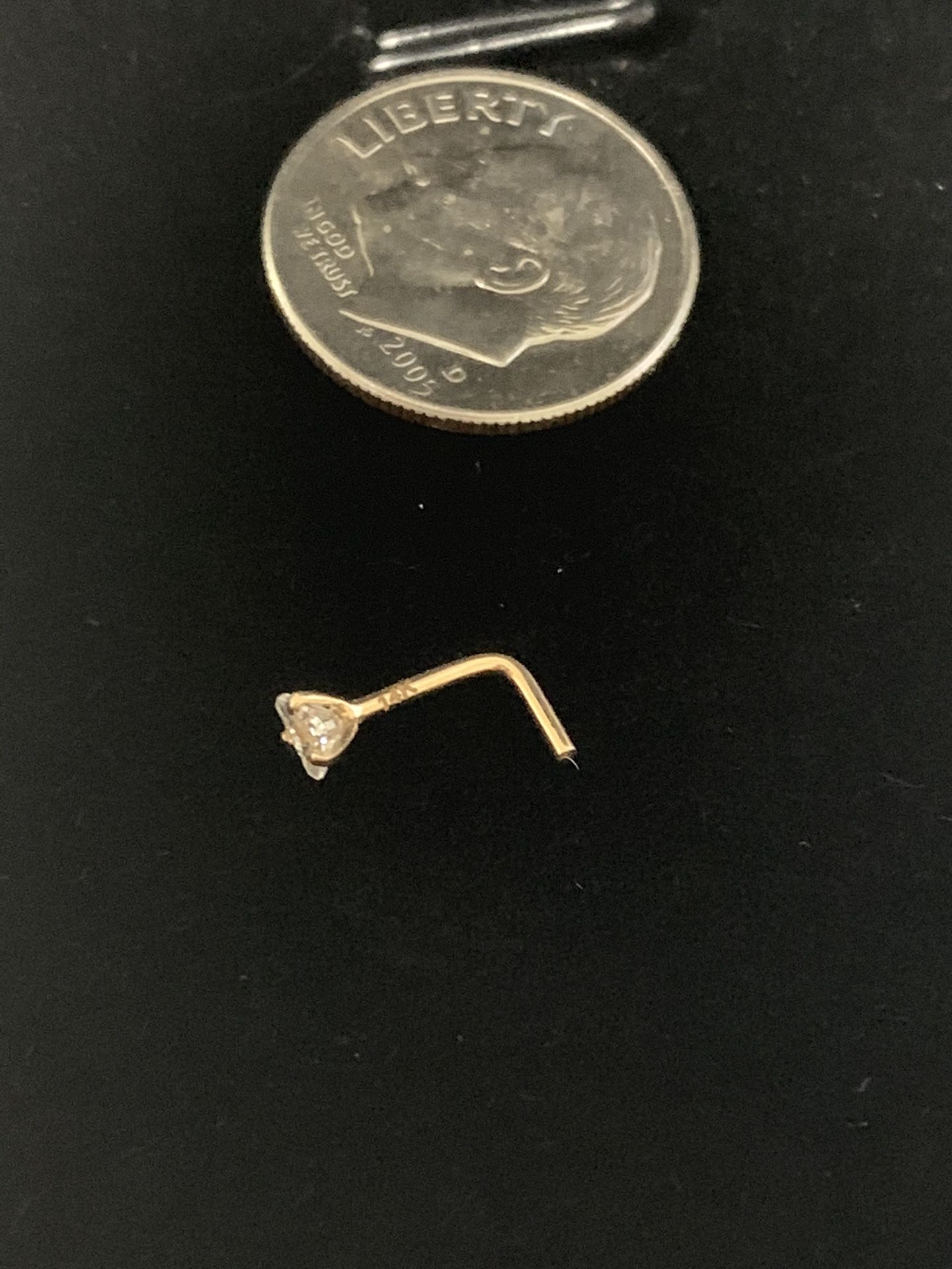 14Kt Gold nose stud 20 Gauge for Sale in FL, US OfferUp