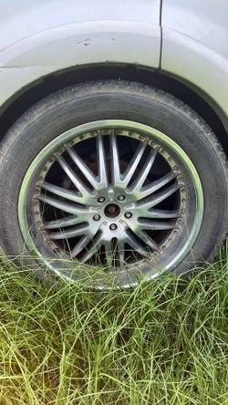 Rims and car