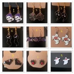 Halloween Earrings 👻 