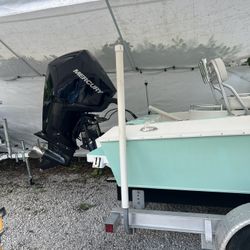 Reaction Center Console Boat