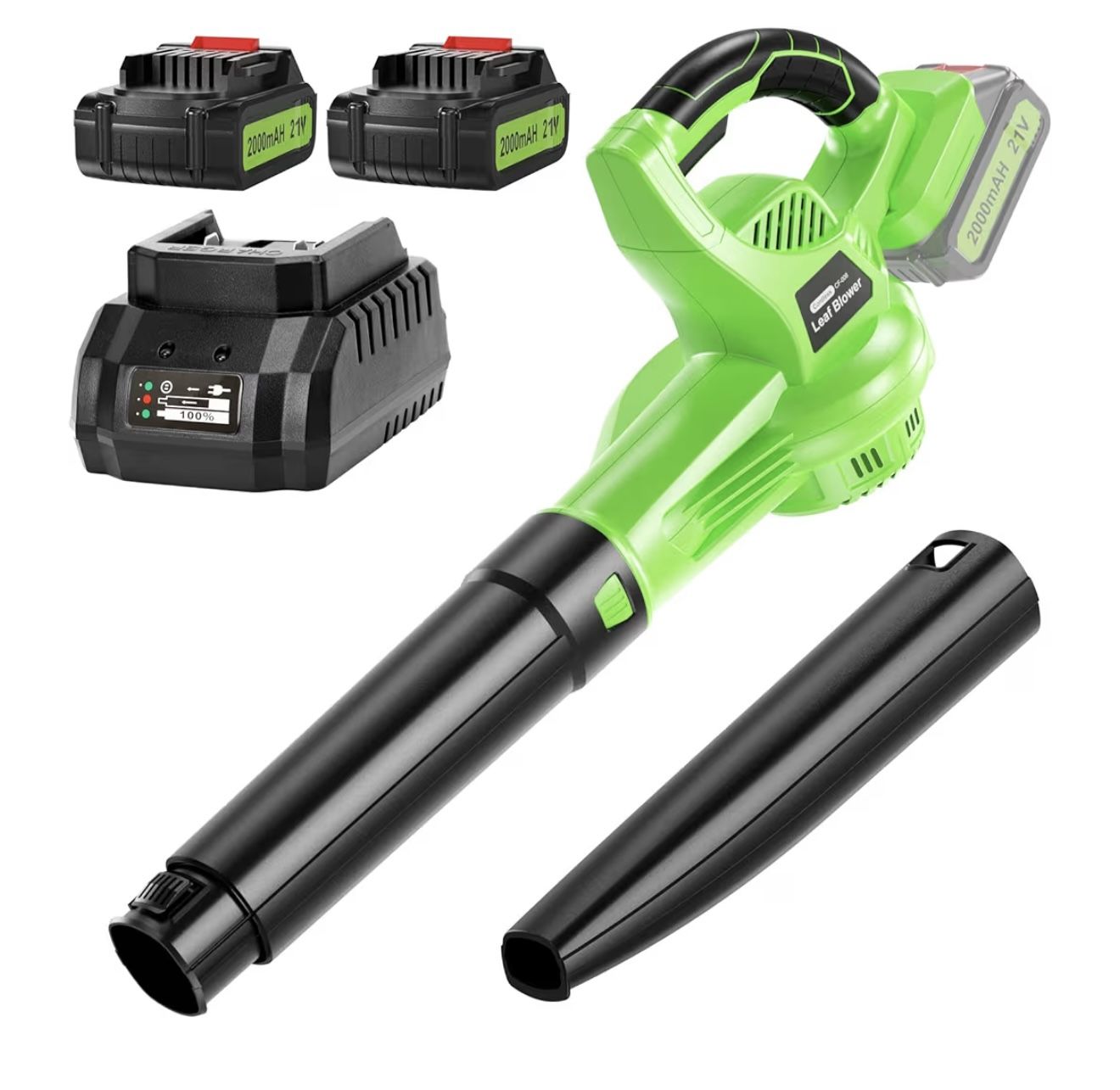 🍃 NEW Cordless Electric Leaf Blower – 21V Rechargeable Dual Battery Set - BRAND NEW