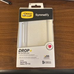 Otter Box (symmetry Series ) S21 Clear Glitter 