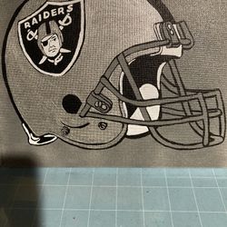 Hand Painted With Acrylics Raiders Canvas 8x10