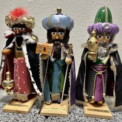 Three wise men Steinbach nutcrackers