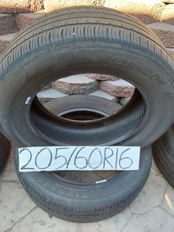 Hankook 205/60R16 Used Tires 2