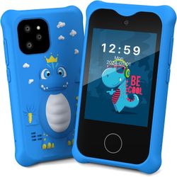 Kids Smart Phone Toys Cell Phone for Boys Girls Toddlers Baby Childrens 3-8 Years Old with Camera Touchscreen for Birthday