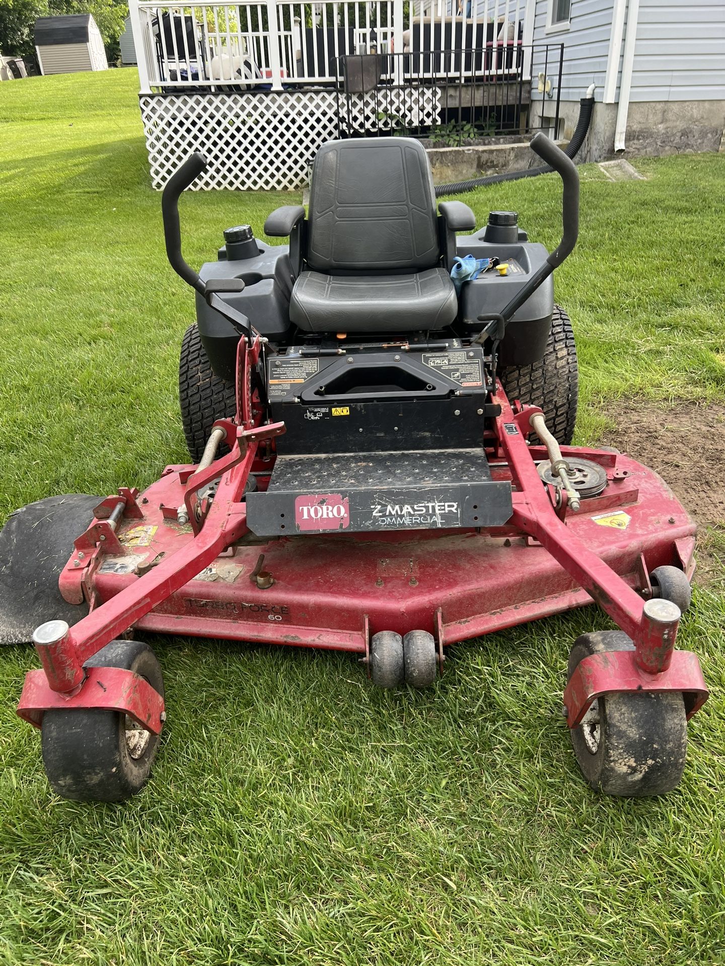 Toro Zero Turn 60 Inches Deck