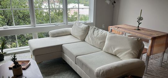 Beautiful L-Shaped Couch
