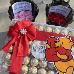 bundle chocolate + ramo 💌🏹🍫