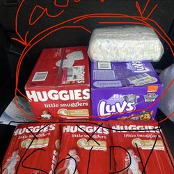 Huggies / Luvs Diapers 4Sale
