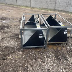 Skid steer 72" Bucket Attachment for Skid Steer/Tractor American Made New