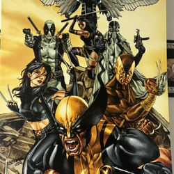 X-Men Canvas Poster 