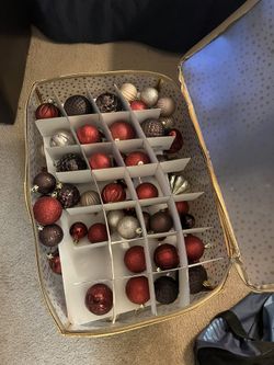 Christmas Ornaments With storage 